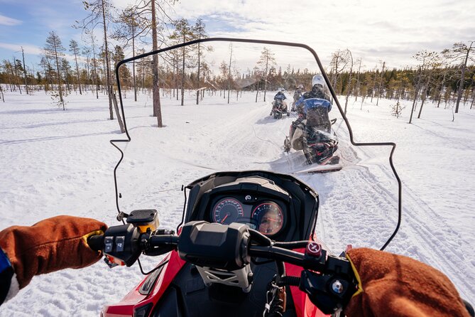 Snowmobile Safari into the Wilderness, Apukka Resort Rovaniemi - What the 2-hour-30-minute itinerary feels like