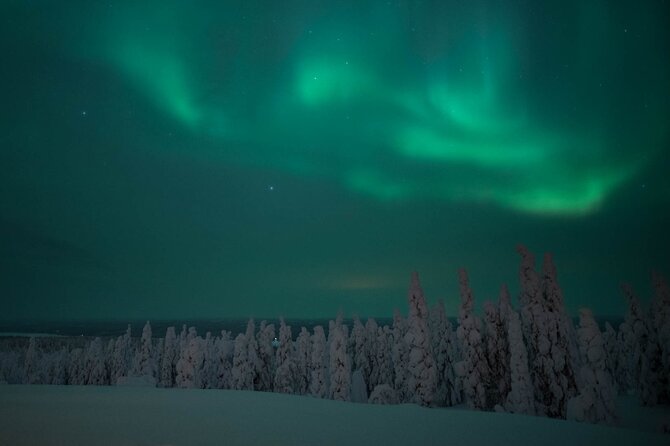 Snowmobile Safari to Search for the Northern Lights - Aurora stops, guide stories, and the warm drink