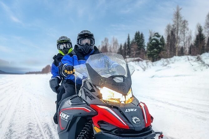 Snowmobile Tour with Small Group in Remote Wilderness 3 Hours - Into the Snowy Forest