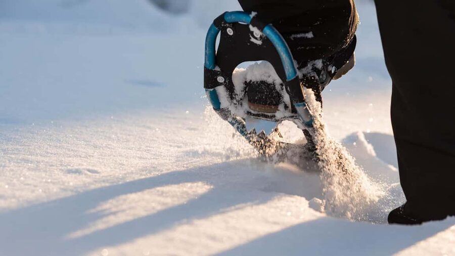 Snowshoeing in the Arctic Wilderness - Getting fitted for a genuine winter outing