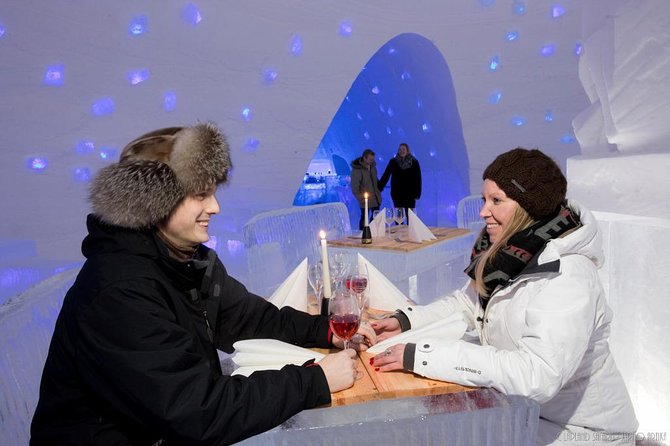 SnowVillage Visit with Entrance Tickets - What you see inside the SnowVillage