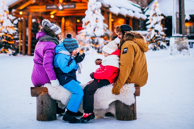 Trip to Arctic Circle, Santa Claus Village and Santas Reindeer - The Snowmobile Museum and extra village stops