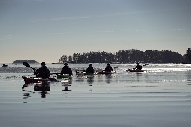 Winter kayaking in Eastern Helsinki archipelago - Meeting at Vuosaari Paddling Center at 10:00 am