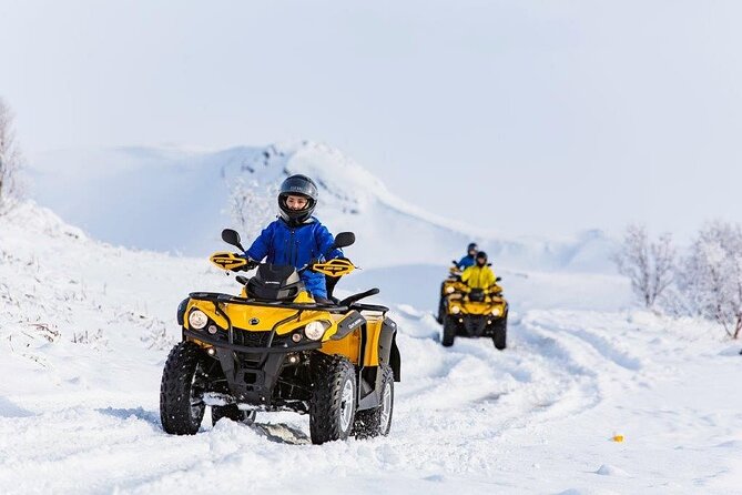 Winter Quad Bike Ride in the Arctic Circle from Rovaniemi - Sharing the quad bike: the detail that changes the value